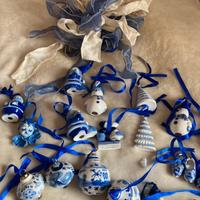 Collezione palle di Natale ceramica di  Delft