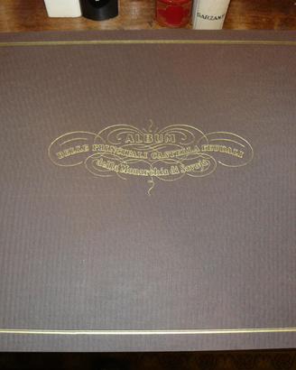 Album castelli feudali monarchia savoia Gonin 1965