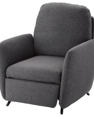 Poltrona reclinabile IKEA EKOLSUND grigia