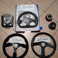 Volante sportivo rally mozzo