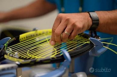 Incordatura racchetta tennis