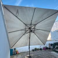 Ombrellone da giardino 3 x 3 m
