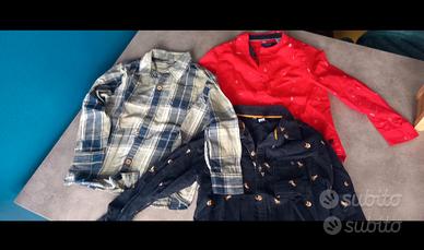 3 camicie bambino 4-5 anni pari al nuovo