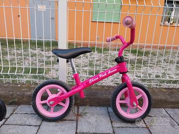 Bicicletta senza pedali Pink Arrow Chicco