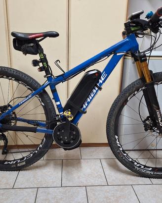 mtb haibike taglia s elettrica