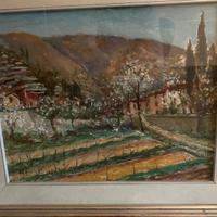 Dipinto olio su tela di Frigerio