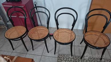 4 SEDIE THONET VIENNA GIUSTE 