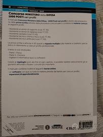 Libro per concorso ministero della difesa