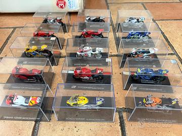 Collezione 45 modellini moto scala 1:24