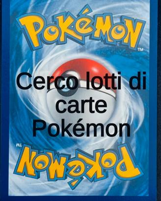  lotti carte Pokemon 