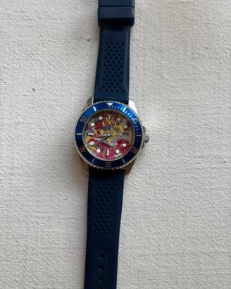 Orologio con quadrante dipinto a mano