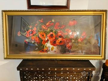 Grande stampa con cornice antica