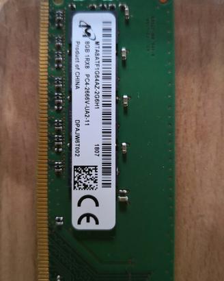 Memoria ddr4 per Pc/Desktop