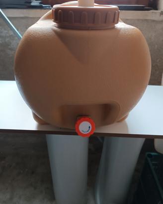 Cisterna in resina capienza 20L con porta sapone