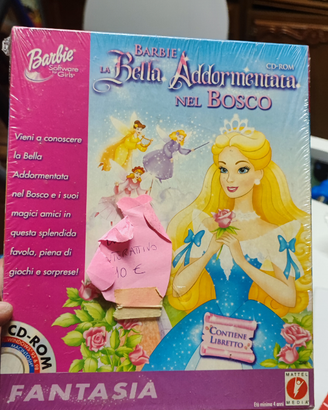 Barbie gioco su CD interattivo sigillato La Bella