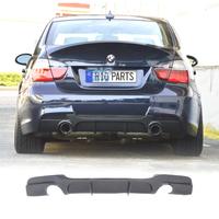 DIFFUSORE BMW E90 E91 LOOK M PERFORMANCE NERO LUCI