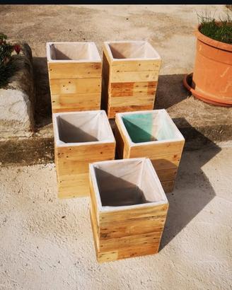 vasi in legno