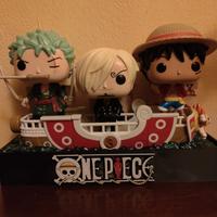 One Piece Kinder Sorpresa  Zoro Luffy Sanji Nave 