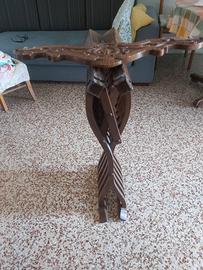 Sedia tipo regista in legno, richiudibile