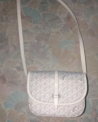 tracolla goyard bianca 