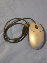Mouse Ottico Logitech USB – Testato e Funzionante