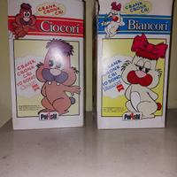 Pupazzi Ciocori Biancori vintage