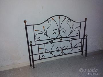 letto in ferro battuto