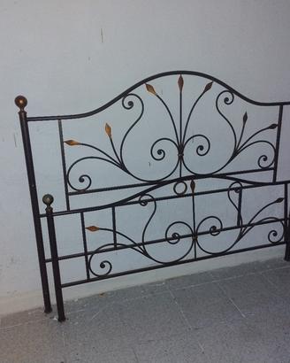 letto in ferro battuto