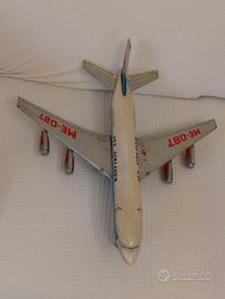 Aereo in latta a batteria vintage cm 50x44