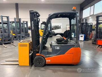 CARRELLO ELEVATORE MULETTO TOYOTA 16 QUINTALI