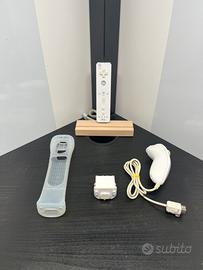 Wii Remote con MotionPlus + Wii Nunchuk – Bianco