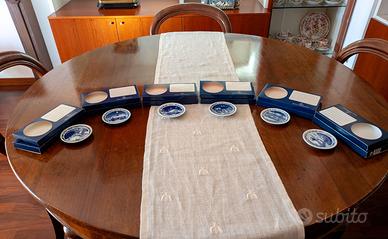 Royal Copenhagen: 6 piattini plaquette di Natale