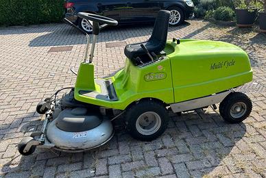 Trattorino rasaerba mulching grillo fd 220