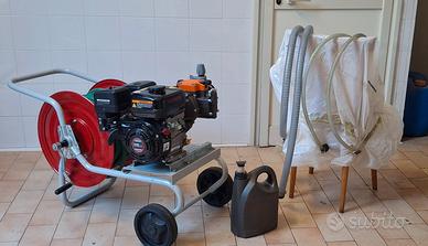 Motopompa irrorazione Loncin 118cc con acessori 