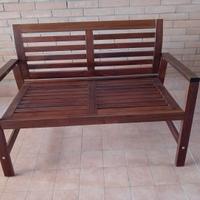panca in legno da giardino