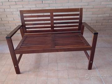 panca in legno da giardino