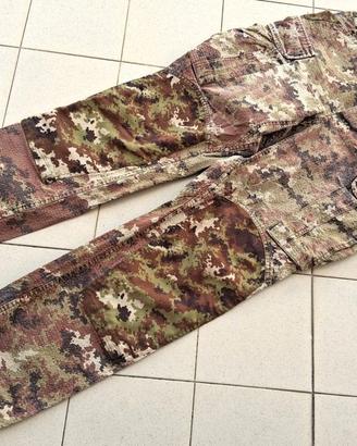 Pantaloni mimetici vegetati E.I. tg. circa Small