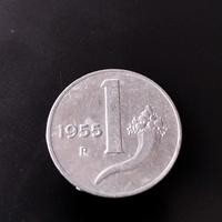 1 Lira 1955 Cornucopia Italia
