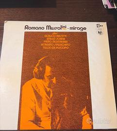 Vinile romano mussolini trio mirage