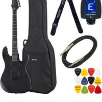 Chitarra Harley benton con gli accessori in foto
