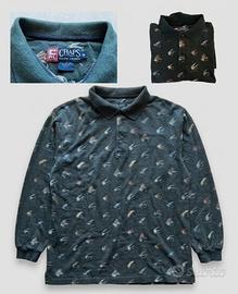 Chaps Ralph Lauren polo mainche lunghe - taglia M