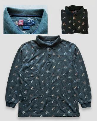 Chaps Ralph Lauren polo mainche lunghe - taglia M