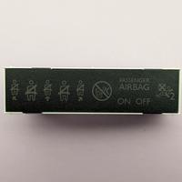 Display cinture di sicurezza e airbag passeggero