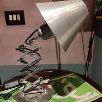 Lampada estendibile acciaio industrial pantografo