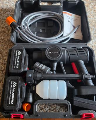 Idropulitrice a Batteria MUDIRO 60 Bar+Accessori