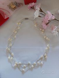 Collana in perle di fiume