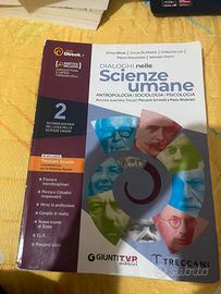 libro scienze umane antropologia, sociologia e psi