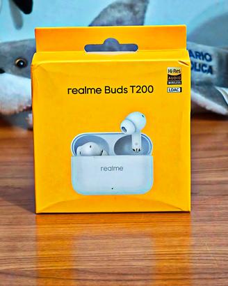 Cuffie Bluetooth Realme T200 - Nuove Sigillate