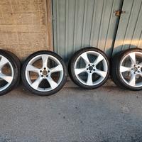 cerchi e gomme Mercedes CLS 19 doppia misura 