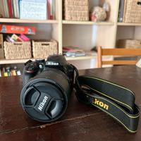 Fotocamera Nikon 3400 obiettivo 18-105